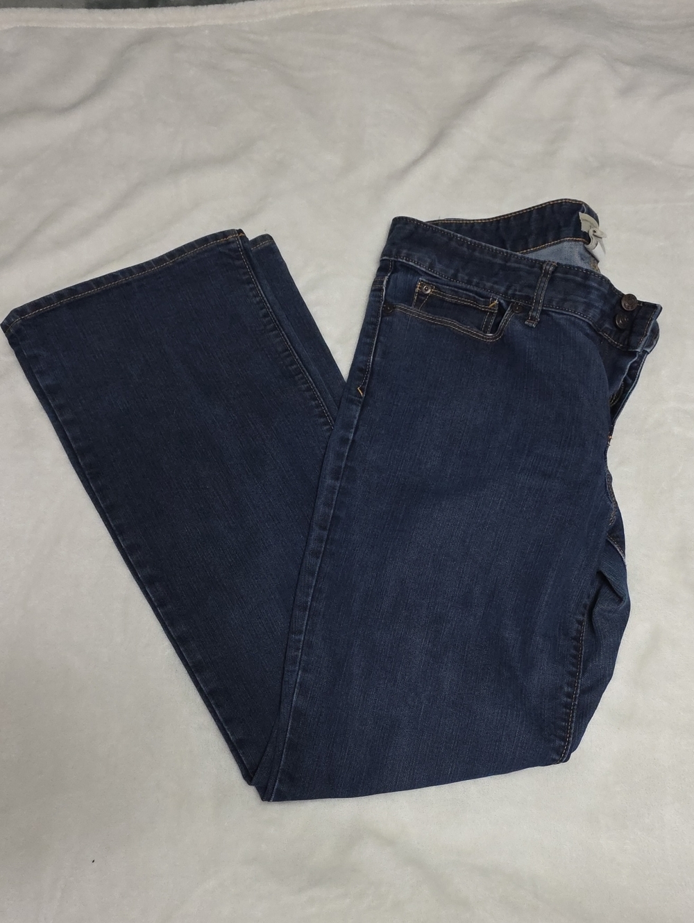 GAP Bootcut Dark Blue Double Button Jeans